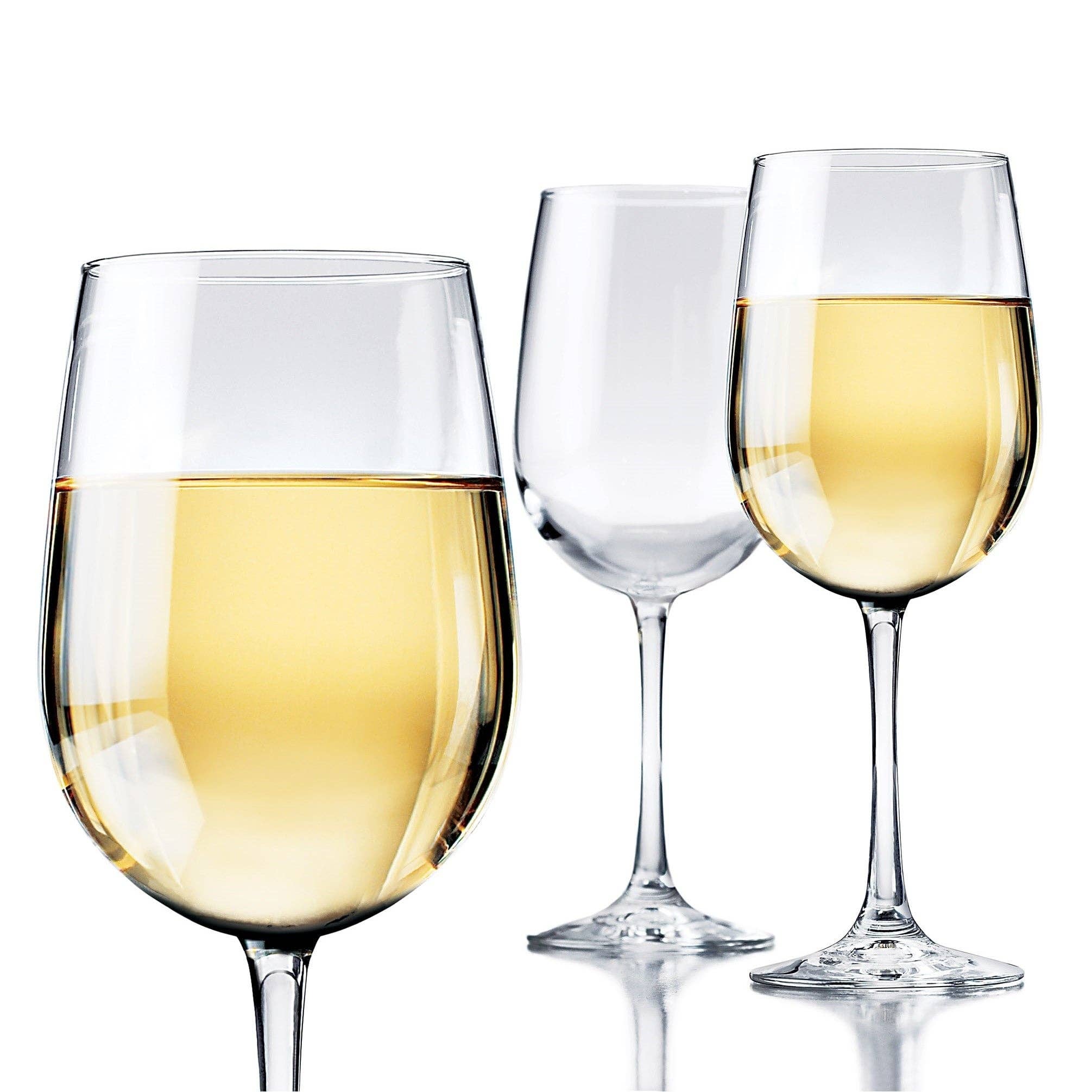 Libbey - Wholesale Wine Glass - Libbey Vina White Wine Glasses, 18.5-ounce, Set of 62