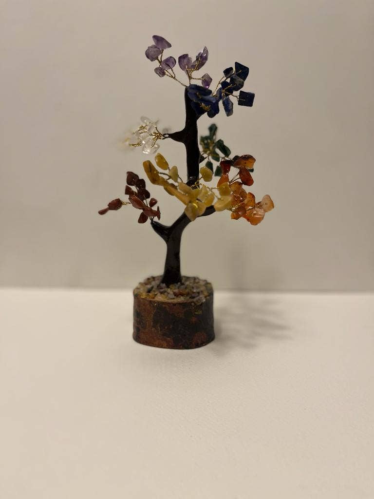 jiomind - Wholesale Spiritual Stone/Crystal - Seven Chakra Crystal Tree (100 chips Tree)5