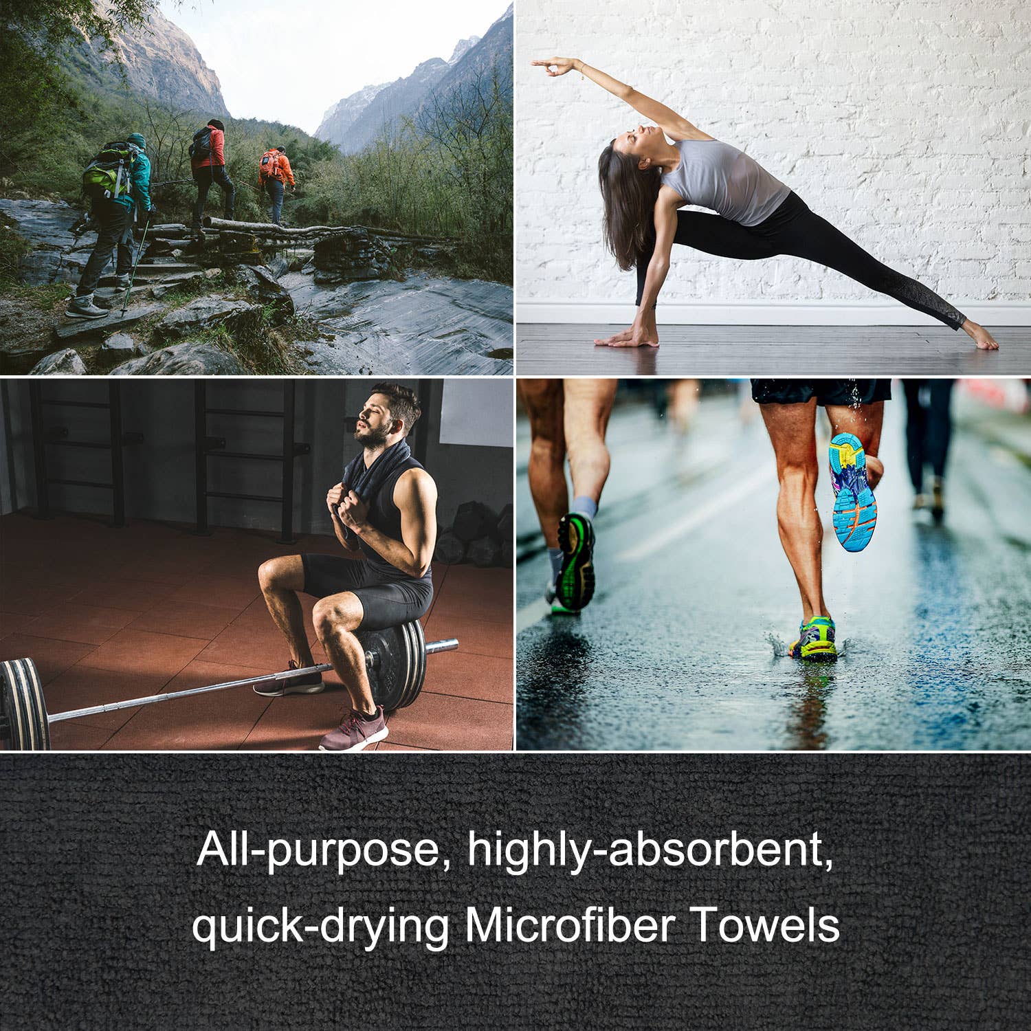 Arkwright Home - Wholesale Hand Towel - Hand Towels CASE of 180 - 16 x 27 Microfiber - Color Options29