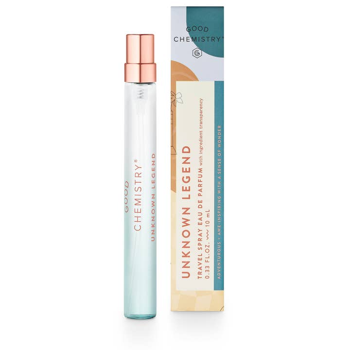 Unknown Legend Eau de Parfum Travel Spray for wholesale by Good Chemistry