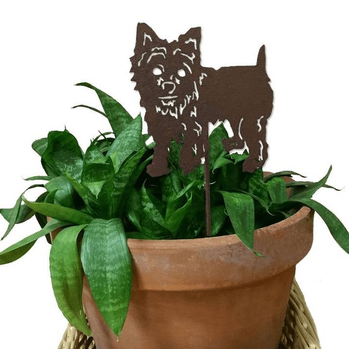 Rustica Ornamentals - Wholesale Garden/Lawn Stake - Yorkshire Terrier Plant Stake1