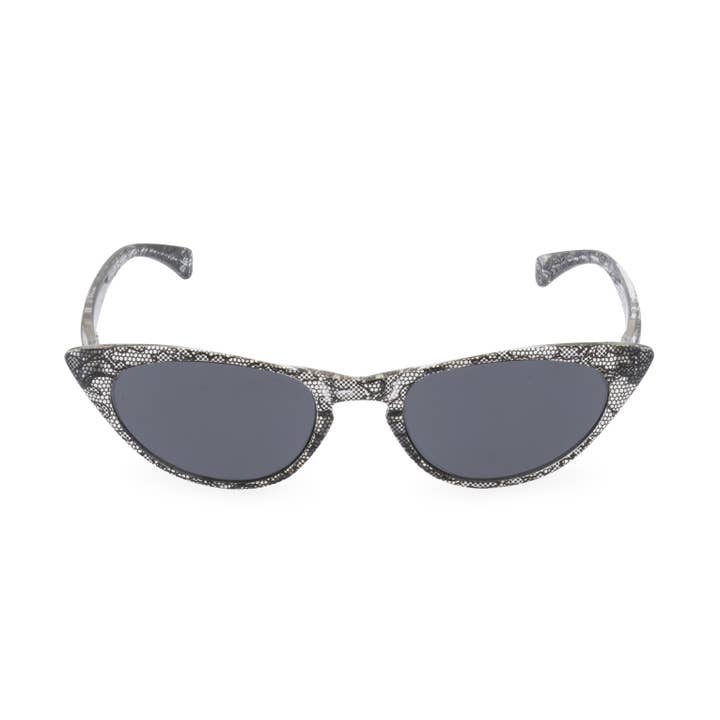 Retropeepers Ltd – wholesale Solglasögon - Dam – Peggy Cat Eye Solglasögon - Svart spets