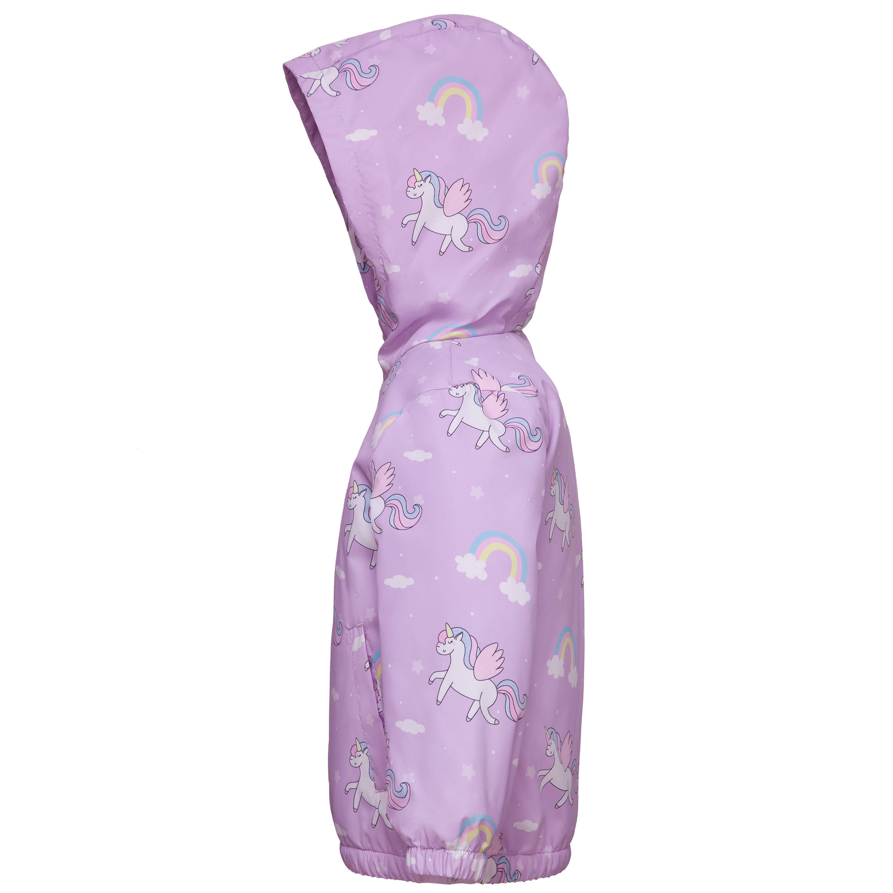 Rokka & Rolla - Wholesale Windbreaker - Kids - Toddler Girls' Fleece Lined Windbreaker Rain Jacket2