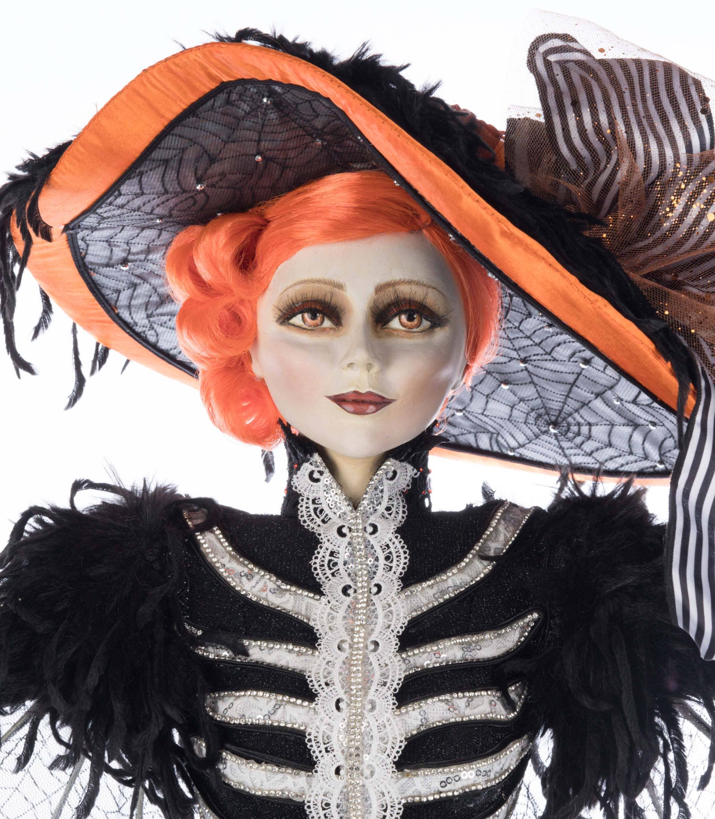 Katherine's Collection - Wholesale Decorative Figurine - Mrs. Macabre Doll4