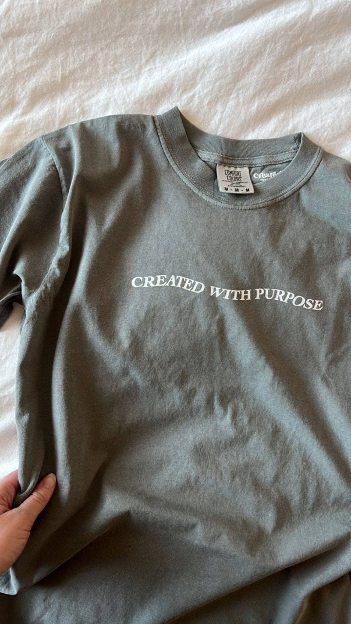 Created With Purpose Co. - Wholesale Screen Printed T-Shirt - Women's - CREATED WITH PURPOSE TEE3