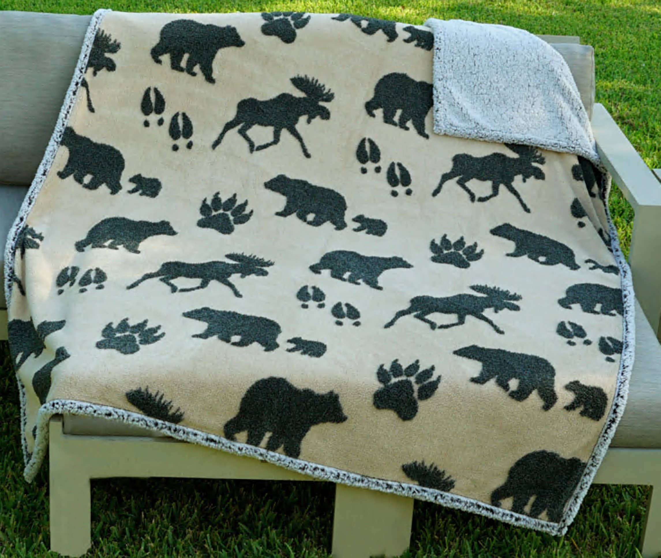 Earth Ragz - Vendita all'ingrosso Plaid - Coperte Sherpa singole4