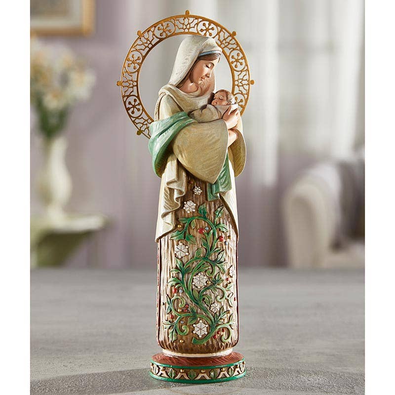 Christian Brands Catholic - Wholesale Decorative Figurine - Madonna & Child Winter2