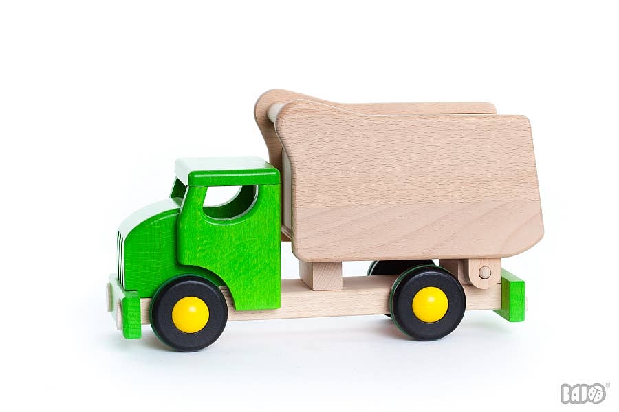 Little Poland Gallery – Engroshandel Legetøjsbil/lastbil - Børn – BAJO Tipper sortering Truck5