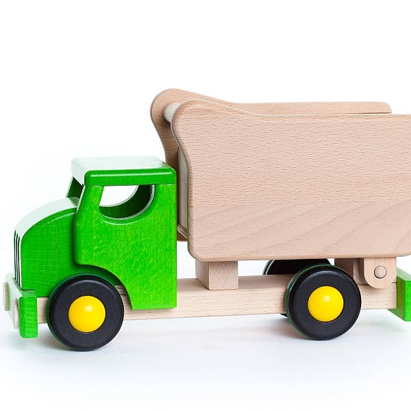 Little Poland Gallery – Engroshandel Legetøjsbil/lastbil - Børn – BAJO Tipper sortering Truck5