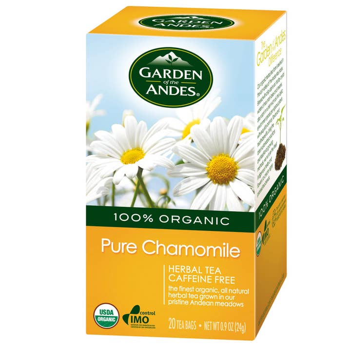 Chamomile Organic Tea - 20 Bags/Box for wholesale by M5 Corporation