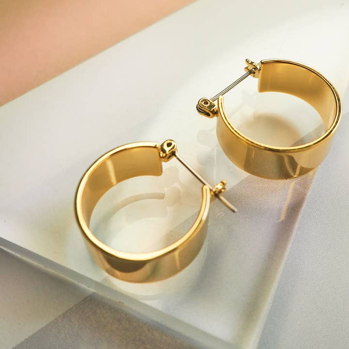 Positano Hoops- Gold for wholesale on Faire