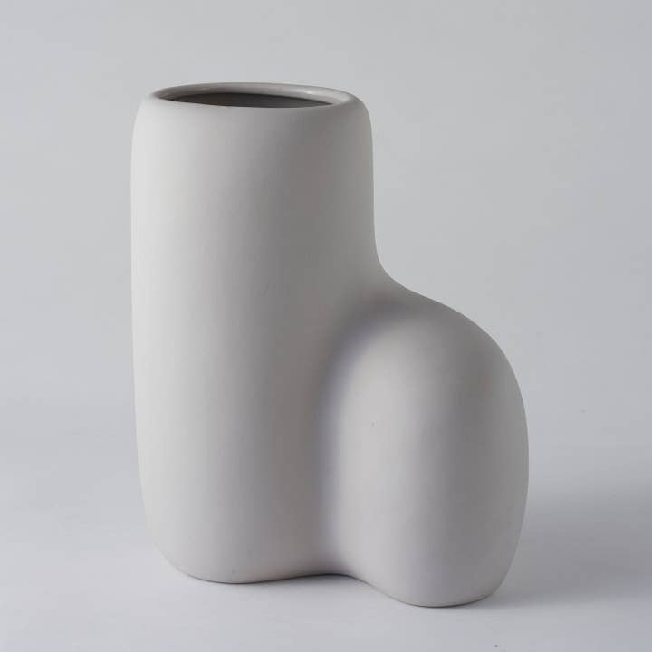 Art Form Vase Large Grey for wholesale by Angus & Celeste