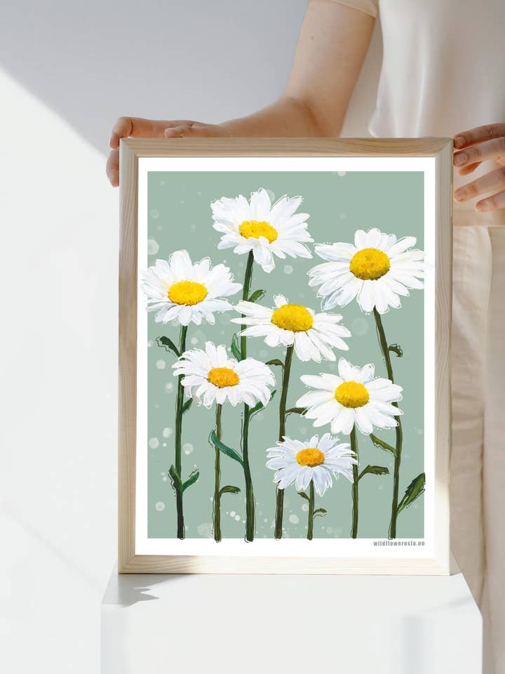 Plakat 30x40 cm #0096 for engroshandel hos Wildflower Oslo