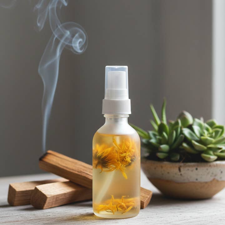 Dry Body Oil | Palo Santo Ritual Glow with Calendula | Vegan for wholesale by SOAPY Bath and Body Products