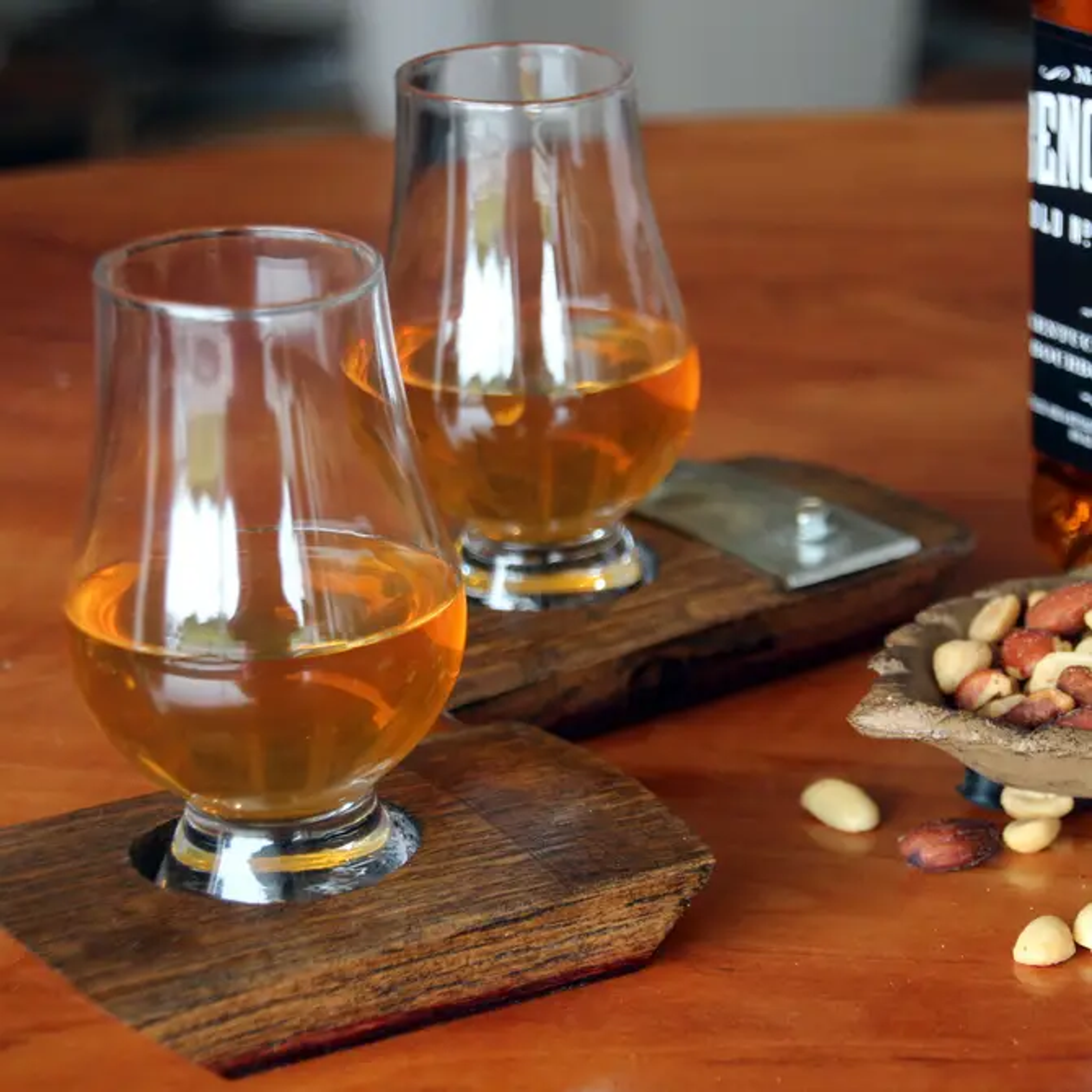 Barrel-Art - Wholesale Coasters - Whiskey Coaster with Metal3