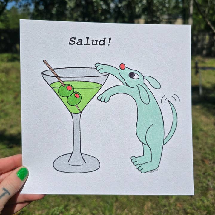 Salud Print for wholesale by CreepyMeat