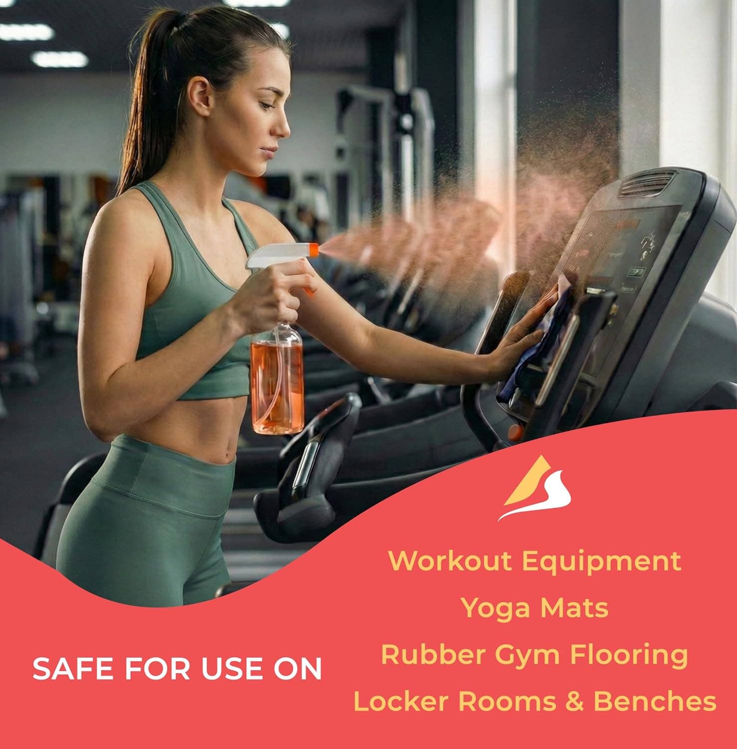 Rudderr, LLC/MintBucket - Wholesale All-Purpose Cleaning Spray - SwaytAway Fitness Mat Cleaner Concentrate – 32oz/Make 4 Gal5