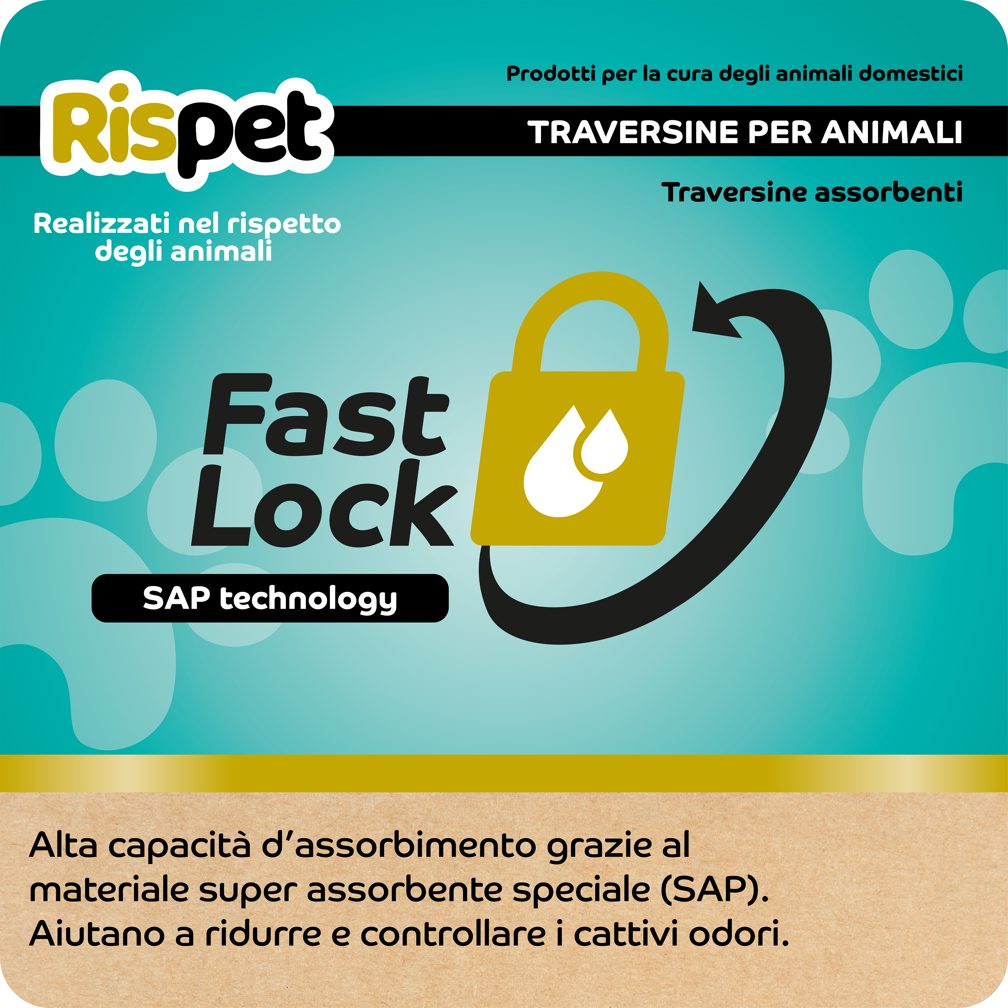 Babylino - Wholesale Pet Pee Pad - Dog - Rispet Hygienic Pads for Animals, 90x60 High Absorbency, 14 Units2