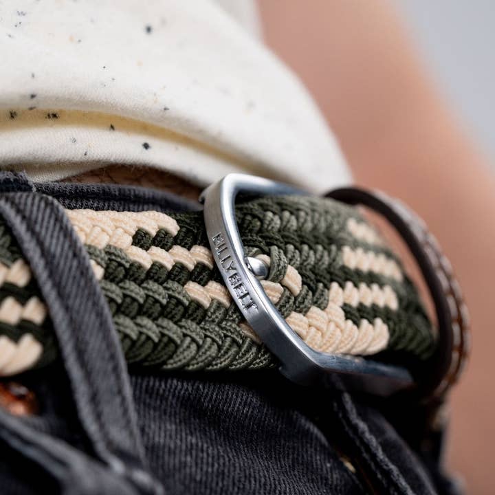 BILLYBELT - Wholesale Belt - Men's - Amazonia elastic braided belt