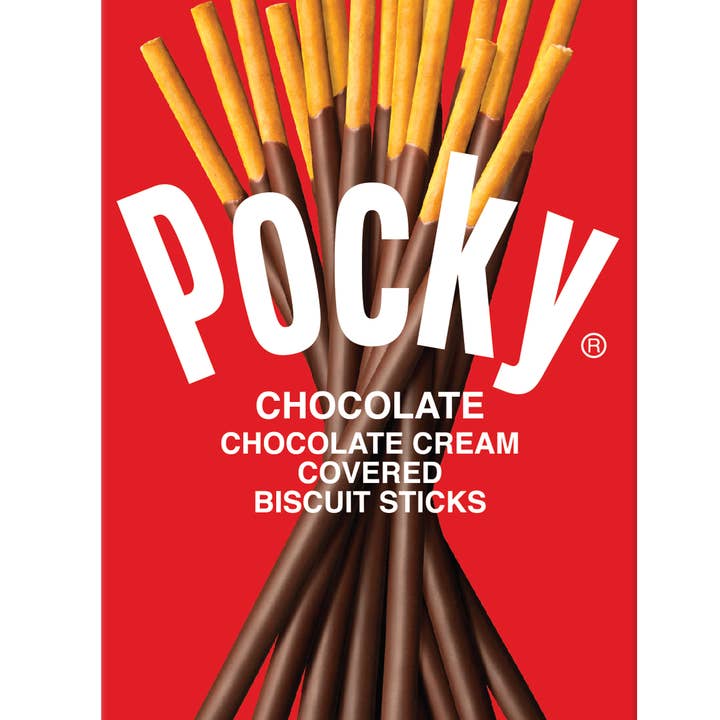 Pocky Biscuit Sticks Chocolate Cream 1.47 oz 10 ct for wholesale by Long Island Candy Factory