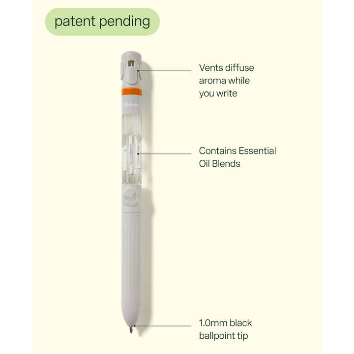 Lifelines - Wholesale Pen - Lifelines Pen Diffuser with Essential Oil Blends - Citrus1