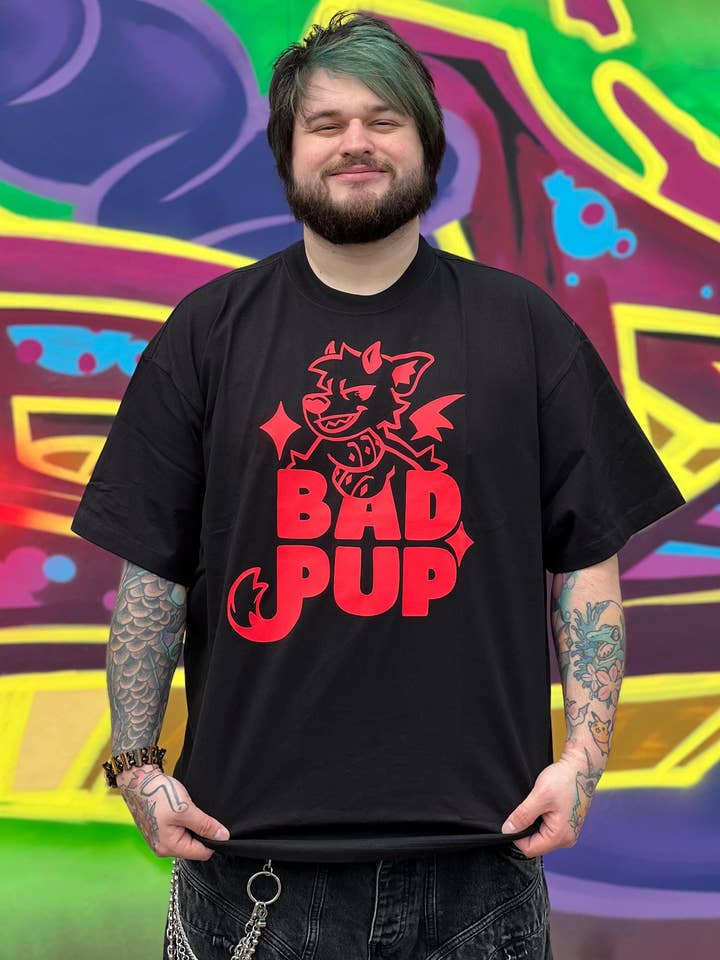 Camiseta Gráfica de Cachorro Malo, Camiseta de Cachorro Malvado, Camiseta de Cachorro Monstruo para venta al por mayor de SONDO DESIGN LTD