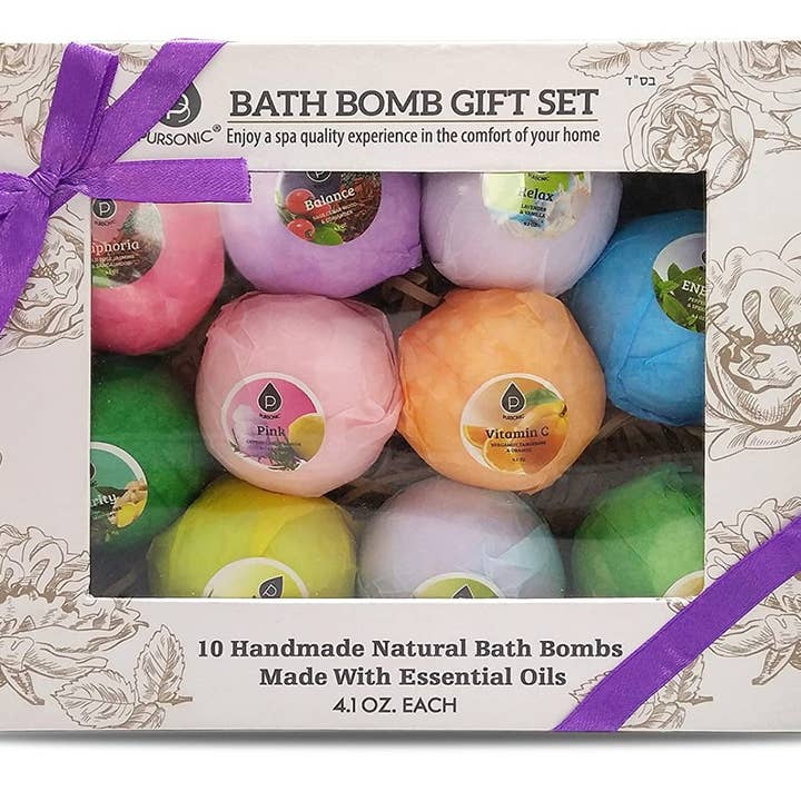 Bad Bomb Gift Set 10 Pack för wholesale av Pursonic