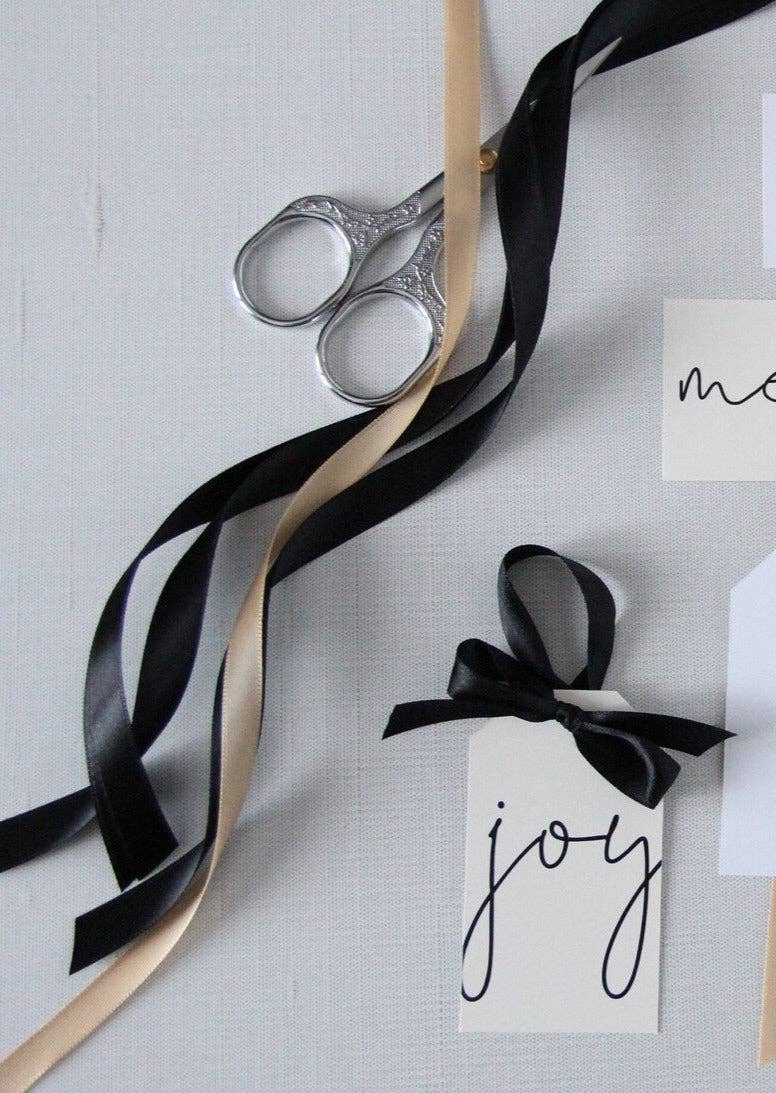 Oak Street Designs – wholesale Band – Förskurna band och snören för julklappsetiketter0