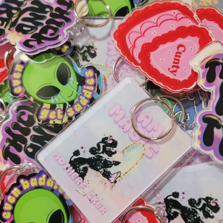 MÊME LES MÉCHANTS ONT DES COUPS DE BLUES PORTE-CLÉS pour la vente par TEAM JEMINI DESIGNS