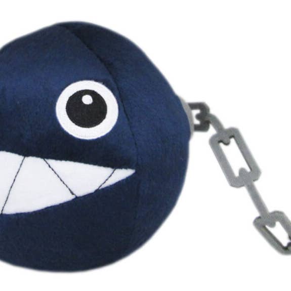 Peluche Nintendo Super Mario Bros Chain Chomp de 6 pouces pour la vente par Shinjidai