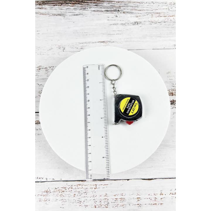 ASSORTED 1M 3FT MINI POCKET RULER TAPE MEASURE KEYCHAIN for wholesale on Faire1