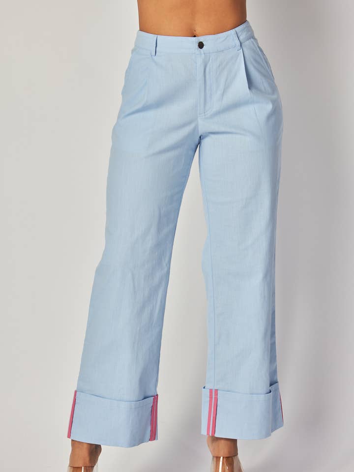 Hot & Delicious – wholesale Byxor - Dam – Jaylene Hem Manschettbyxor (HDP32961)0