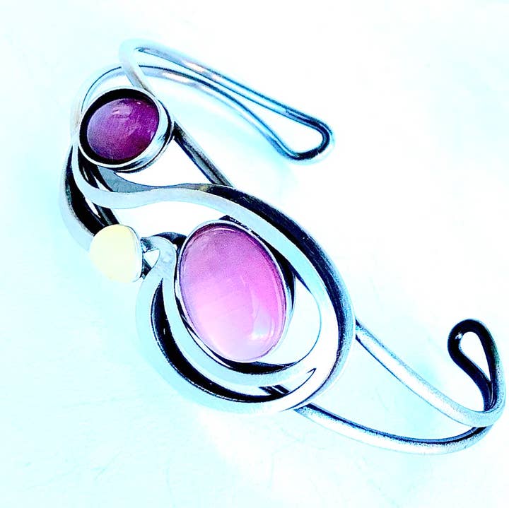 Christophe Poly / Crono Design - Vente Bracelet manchette - BRACELETS (B) - Manchette en fil en tailles 1 et 2, toutes deux ajustables30