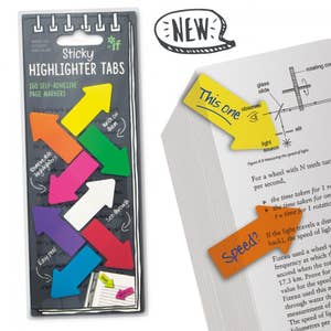 Mr. Pen- Sticky Tabs, 1600 Pcs, Colorful Book Tabs, Transparent