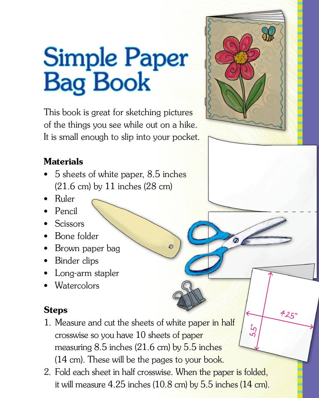 Sleeping Bear Press - Wholesale Crafts, Hobbies & DIY - Learning How to Make Books, a Hardcover Kids Craft book2