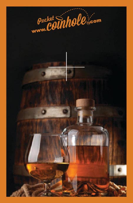 Coinhole - Wholesale Board Game - Bourbon/Whiskey Drinker POCKET Coinhole®1