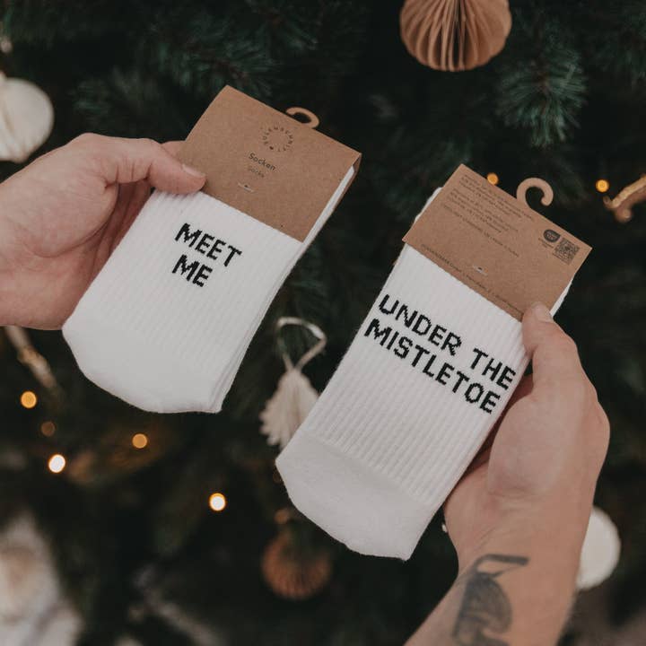 Eulenschnitt - Wholesale Socks - Unisex - Socks Mistletoe (PU = 5 pieces)3