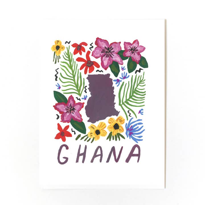 Ghana Print for wholesale by Small Creative