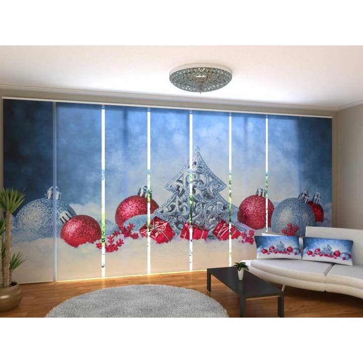 Lot de 8 tentes de Noël à panneaux de neige pour la vente par IlyDecor