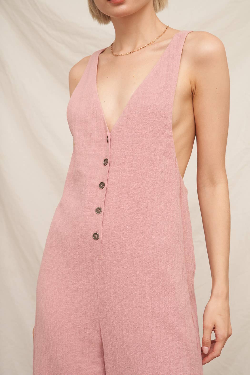 En Crème - Wholesale Jumpsuit - Women's - Sleeveless Jumpsuit6