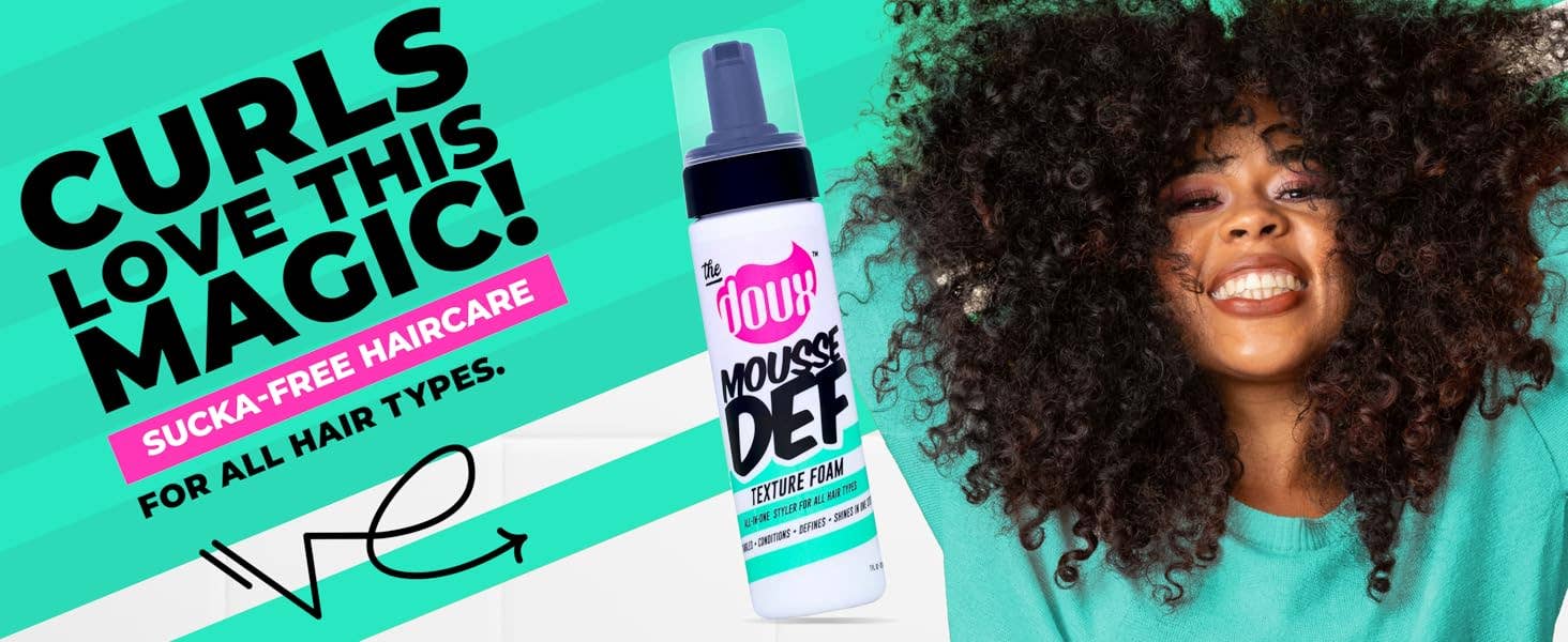 II Sisters Beauty Supply – Großhandel Haarstyling-Gel/Mousse – The Doux Mousse Def Textur-Schaum 207 ml