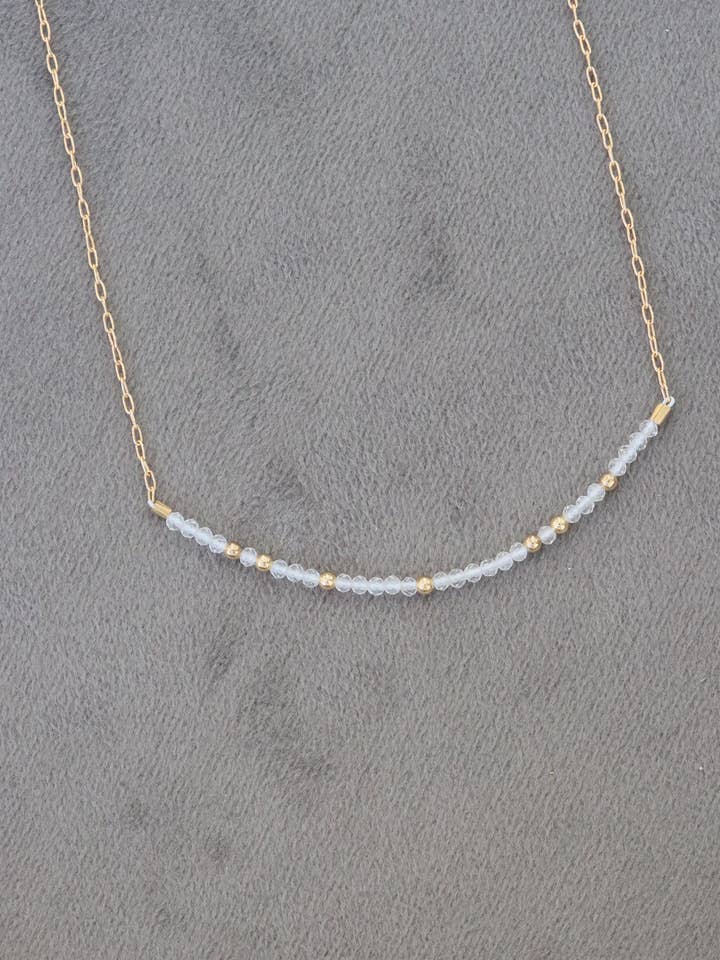 Quartz Bar Necklace for wholesale by Mickey Lynn