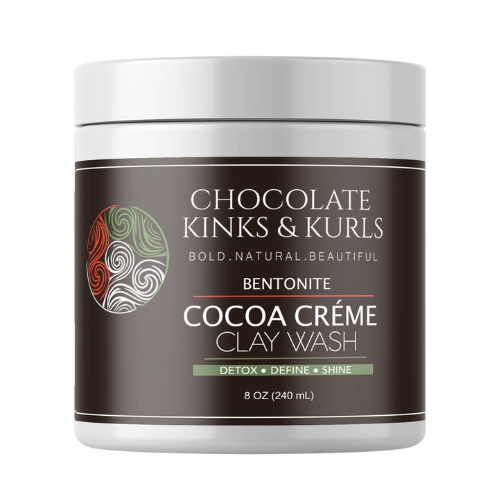 Cocoa Crème Clay Wash for wholesale by Chocolate Kinks & Kurls