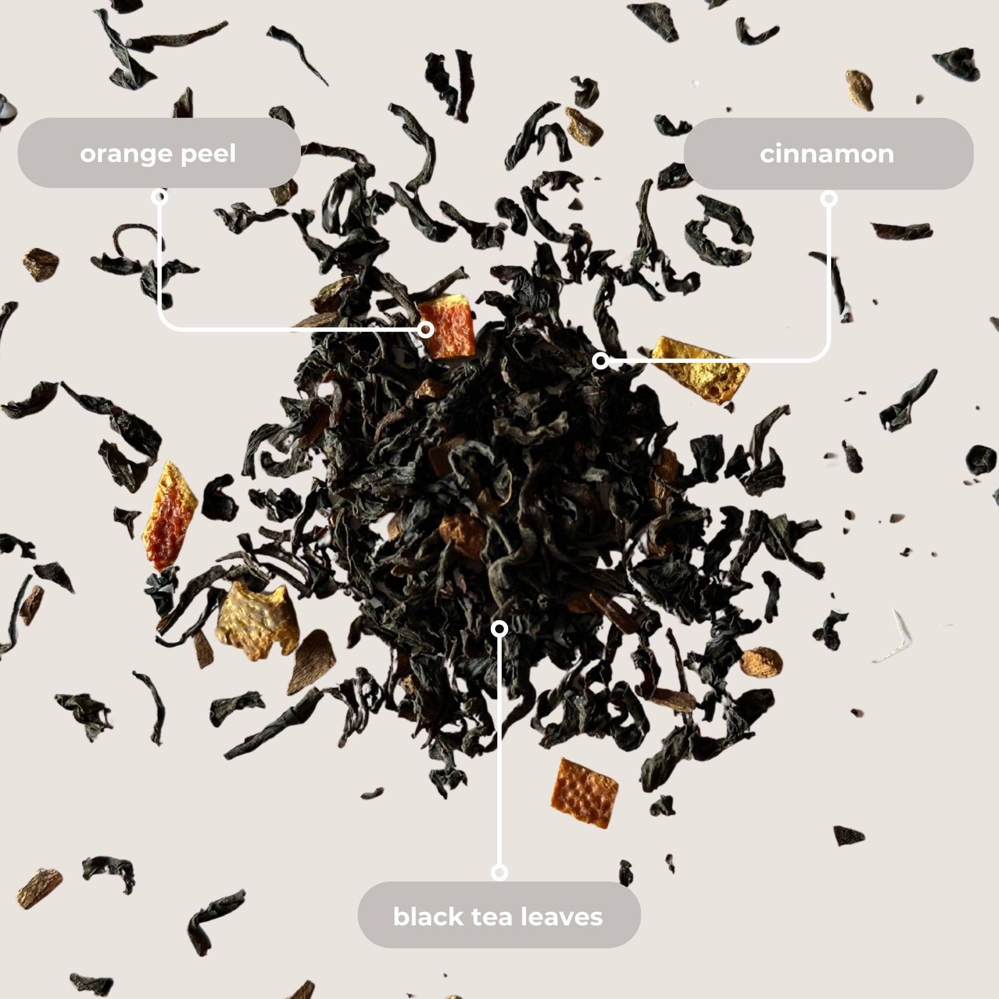 Tea with Tae - Wholesale Tea Bags - Rudolph's Delight Holiday Mini Tube Gift (5 tea bags)3