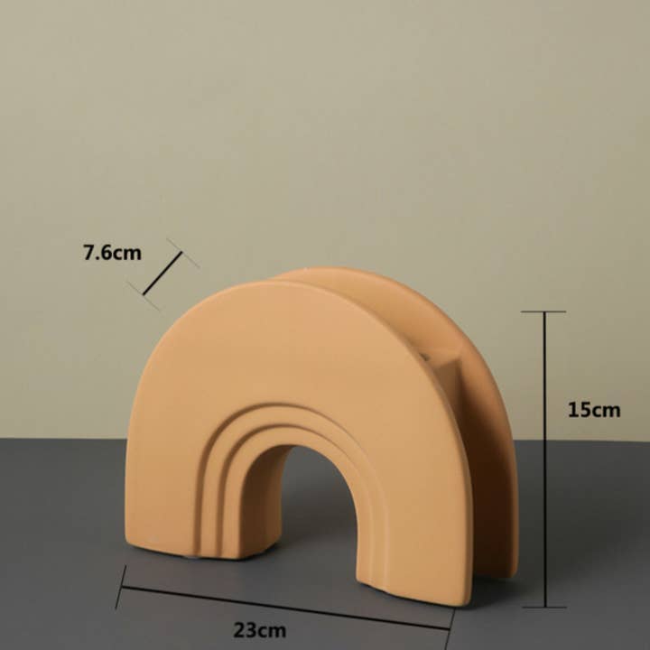 Homerely (We Cover All Import Duties) – Engroshandel Vase – Geometrisk Arch blomstervase