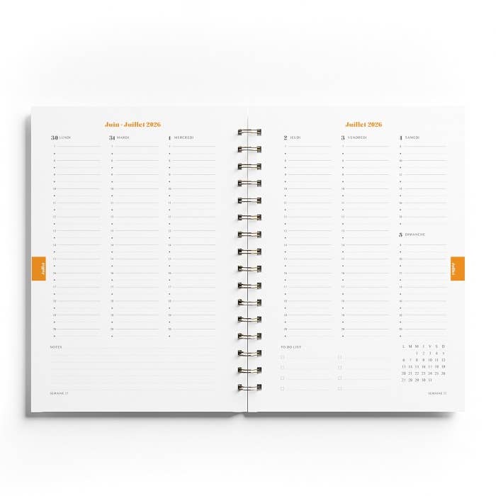 Quartier Libre Papier - Wholesale Planner - Agenda 2026 1967 Free Quarter6