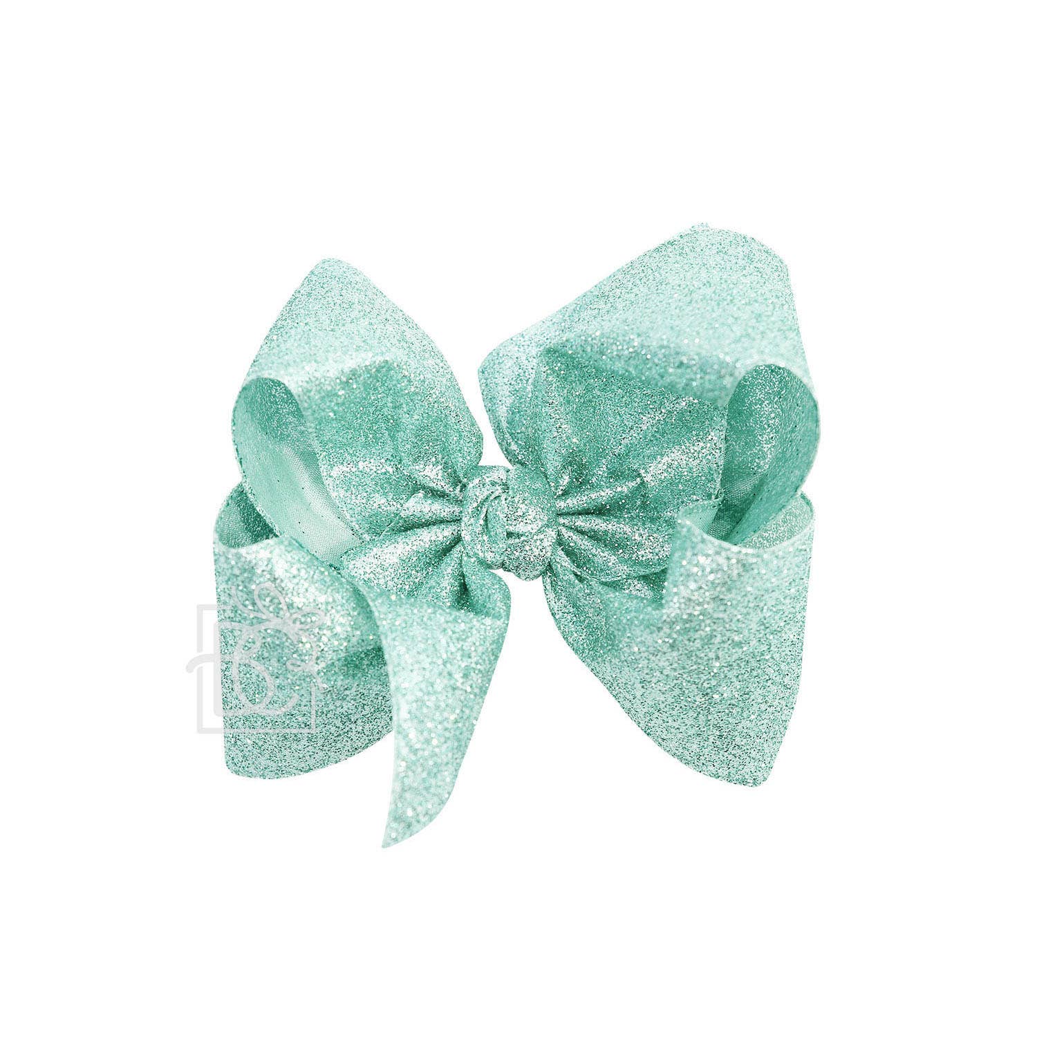 Beyond Creations, LLC - Wholesale Hair Bow - Kids - GLITTER METALLIC BOW ON CLIP70
