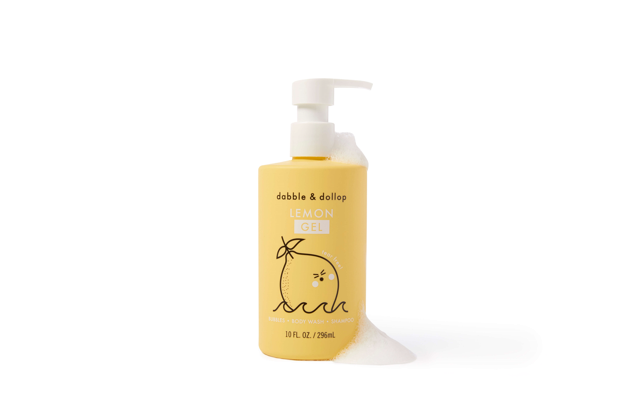 Dabble & Dollop® - Wholesale 2-in-1 Shampoo & Body Wash - Baby - Tear-Free Shampoo, Body Wash, & Bubbles - Lemon4
