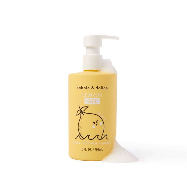 Dabble & Dollop® - Wholesale 2-in-1 Shampoo & Body Wash - Baby - Tear-Free Shampoo, Body Wash, & Bubbles - Lemon4