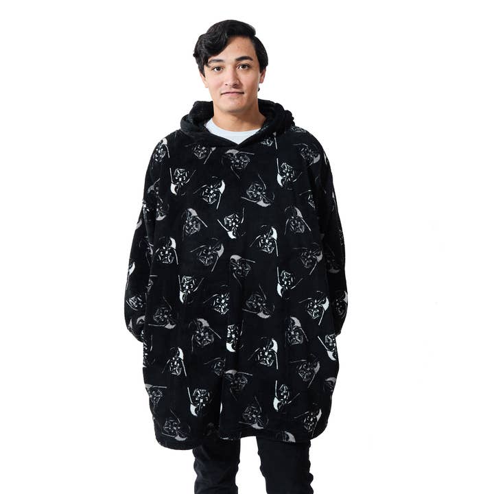 Bioworld Merchandising - Wholesale Throw Blanket - Star Wars Darth Vader Hoodie Blanket